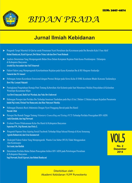 					View Vol. 5 No. 2 (2014): Jurnal Prada Edisi Desember 2014
				